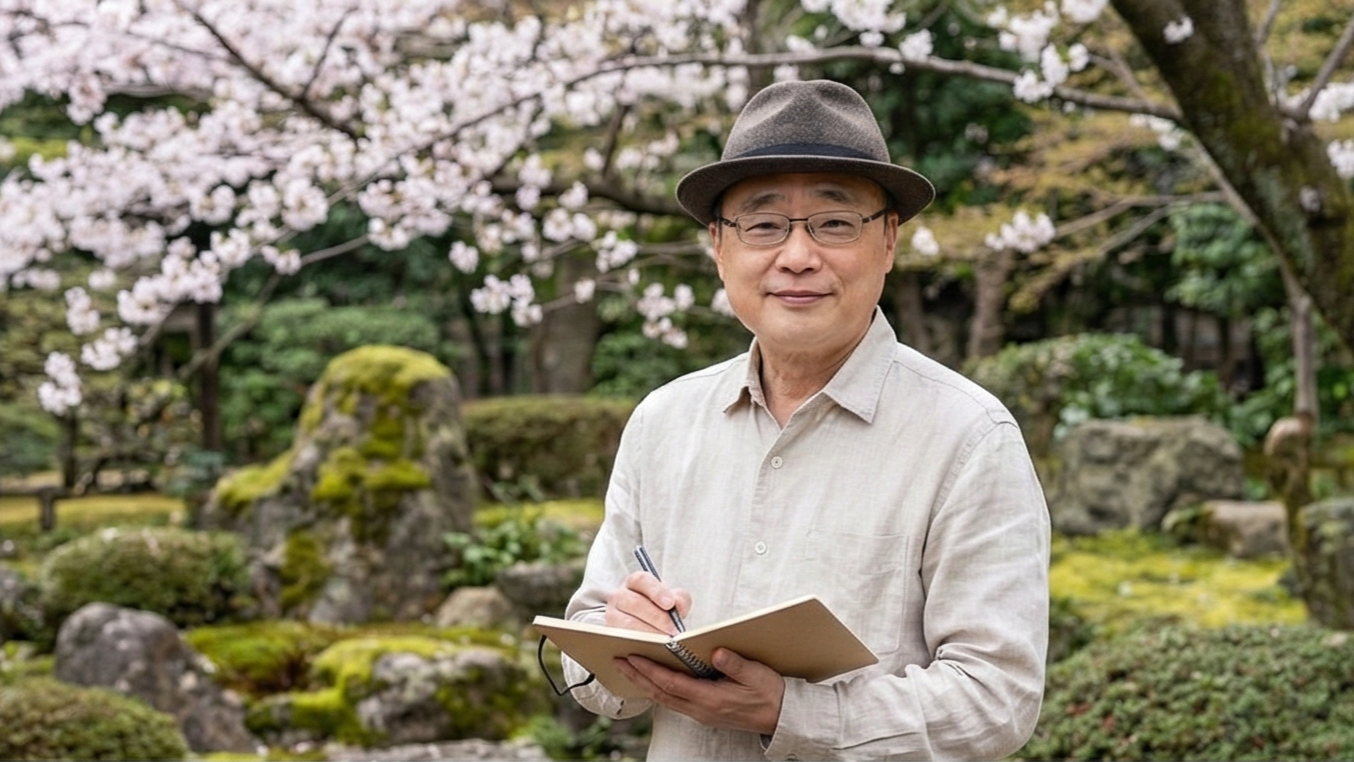 詩人・風花未来の肖像画像（2026年）